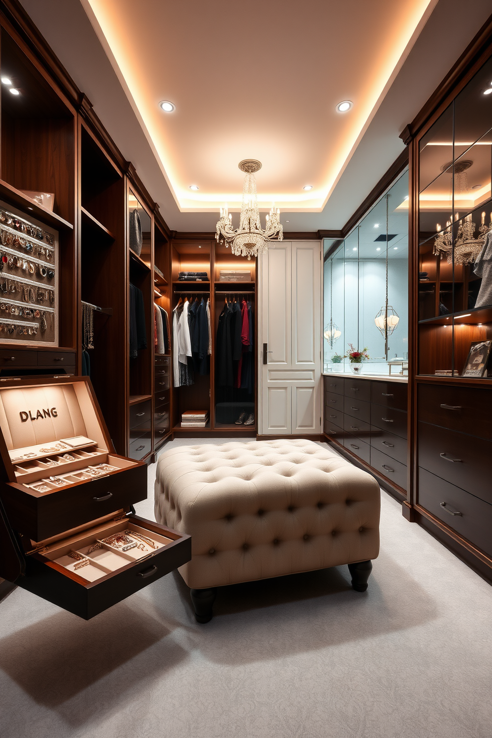 Elegant Walk In Closet Design Ideas 14