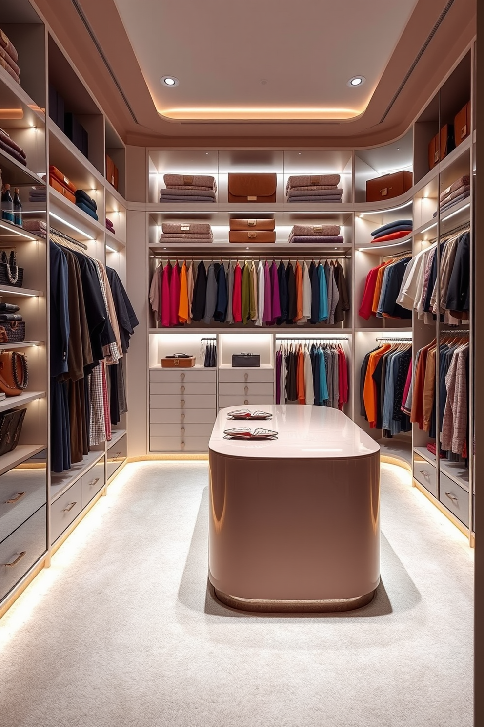 Elegant Walk In Closet Design Ideas 15