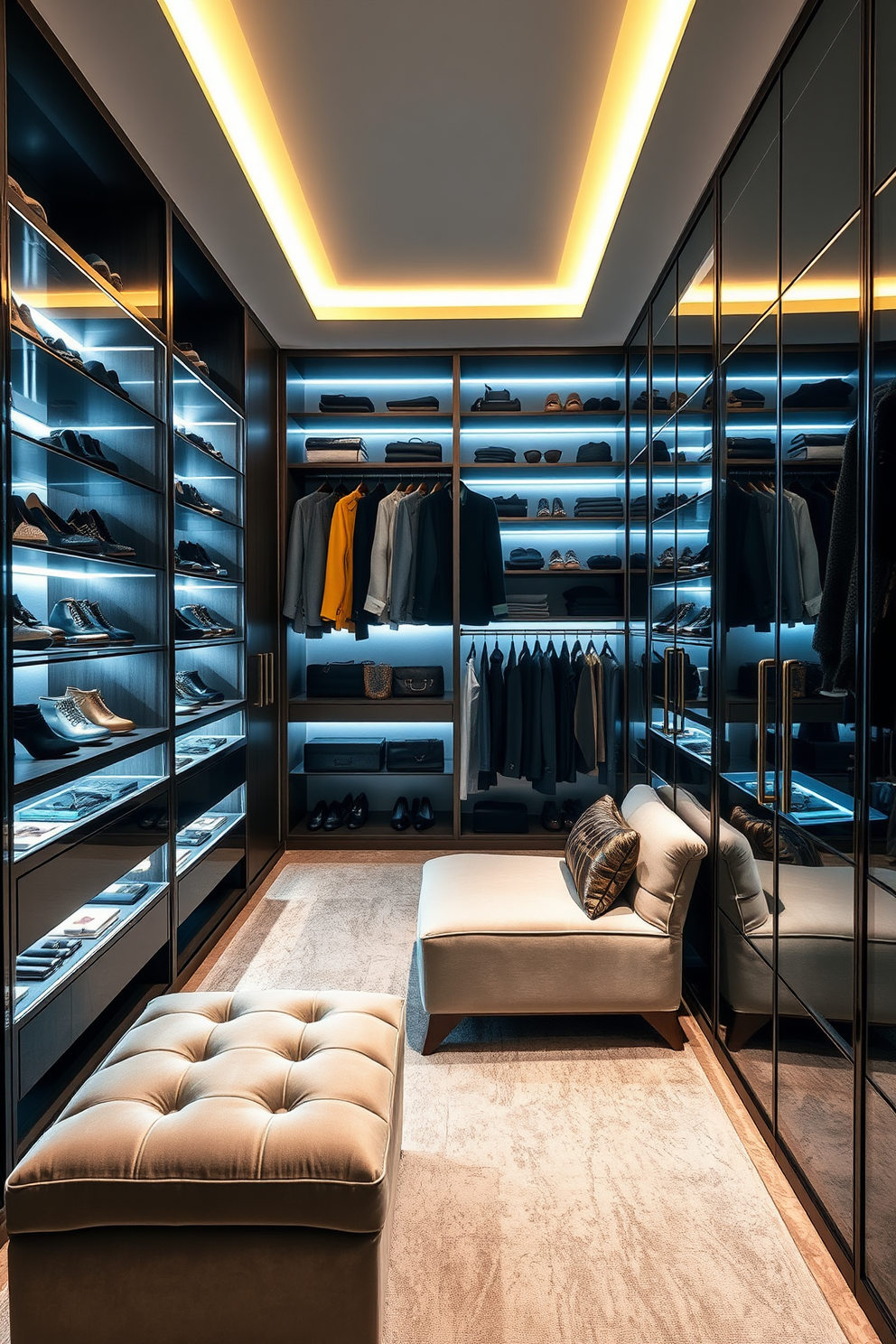 Elegant Walk In Closet Design Ideas 17