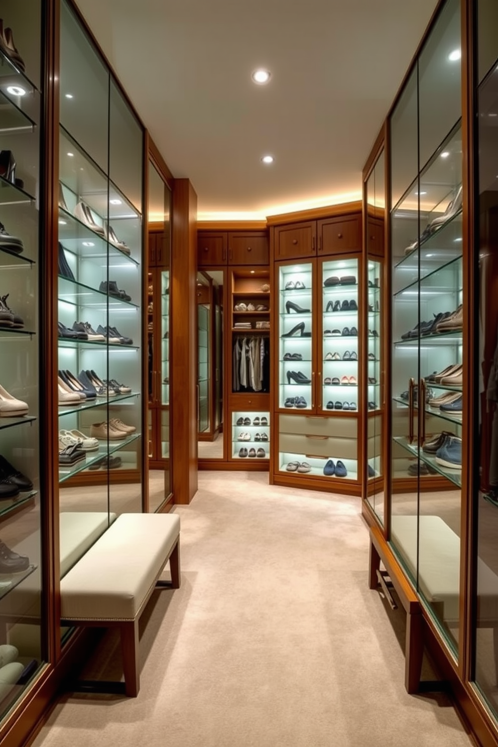 Elegant Walk In Closet Design Ideas 2