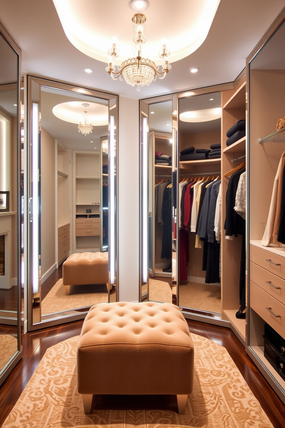 Elegant Walk In Closet Design Ideas 27