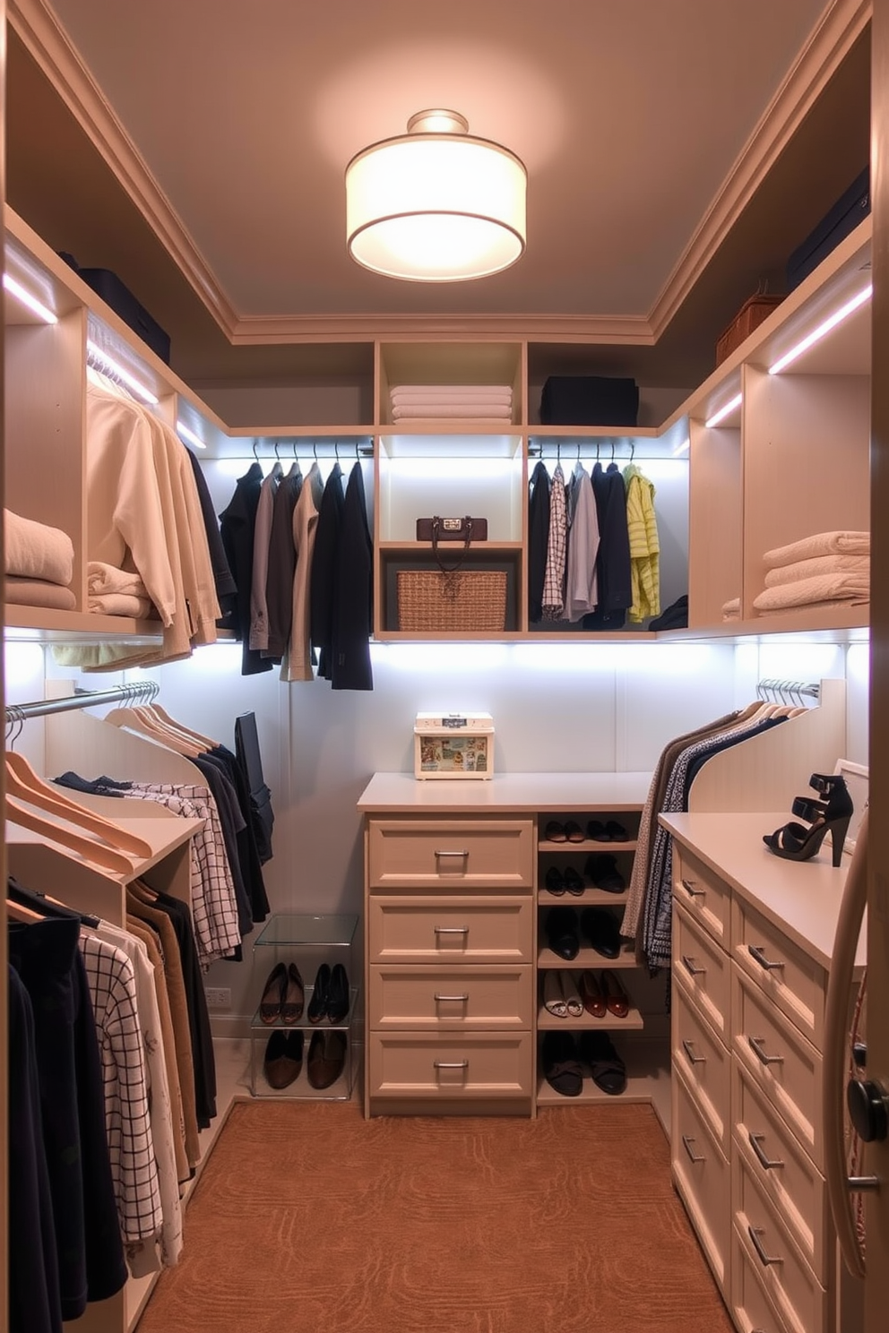 Elegant Walk In Closet Design Ideas 28