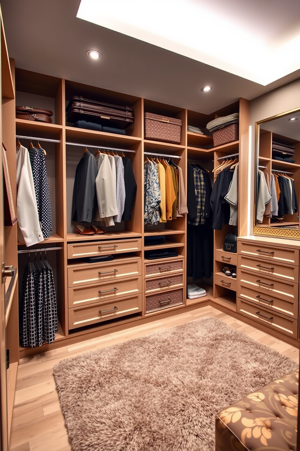 Elegant Walk In Closet Design Ideas 30