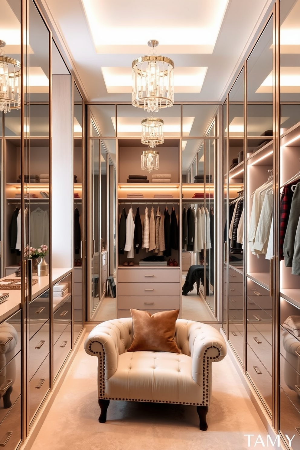 Elegant Walk In Closet Design Ideas 6