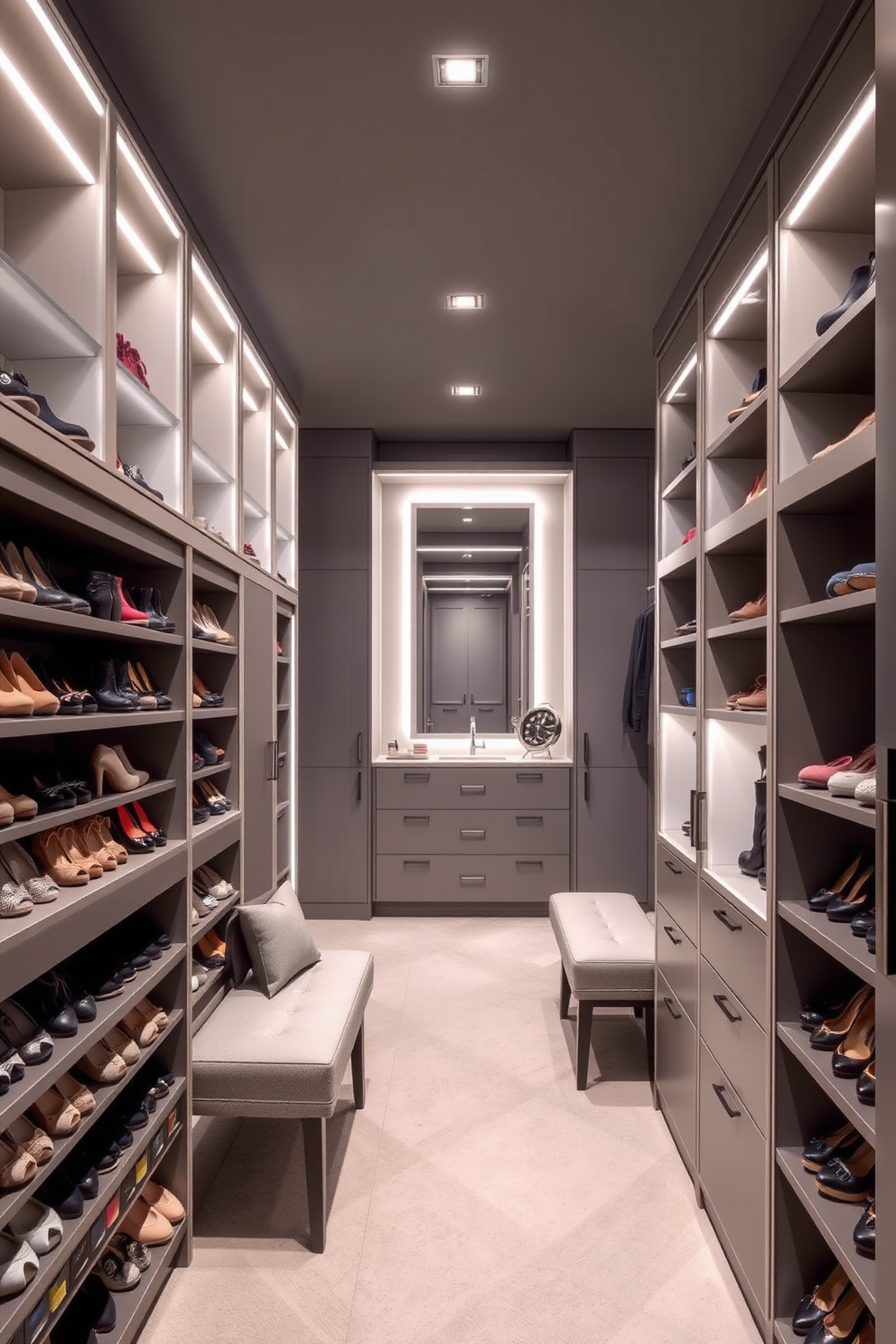 Elegant Walk In Closet Design Ideas 7