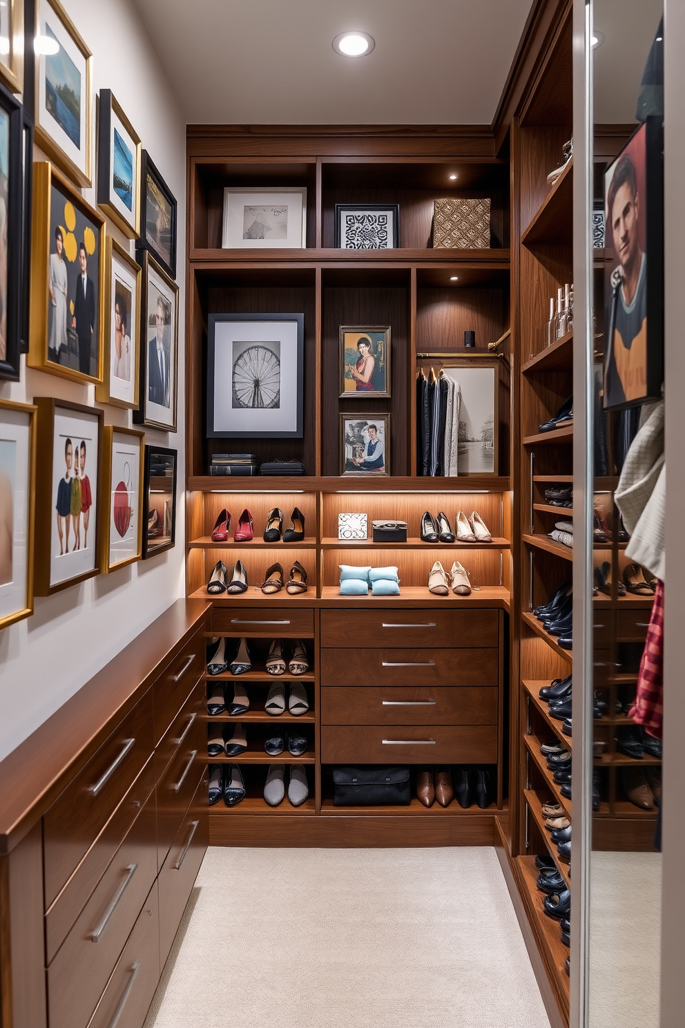 Elegant Walk In Closet Design Ideas 9