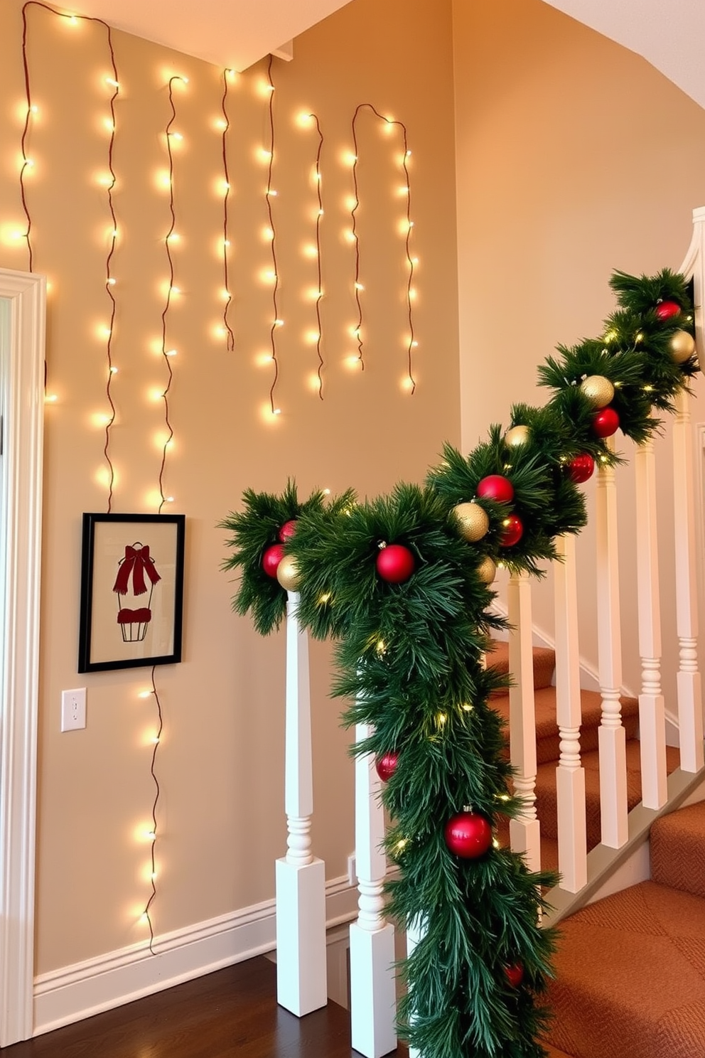 Entryway Christmas Decorating Ideas 4