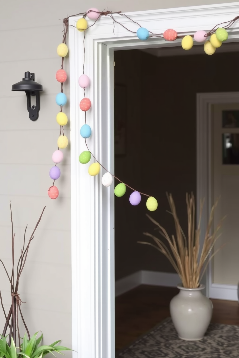 Entryway Easter Decorating Ideas 11