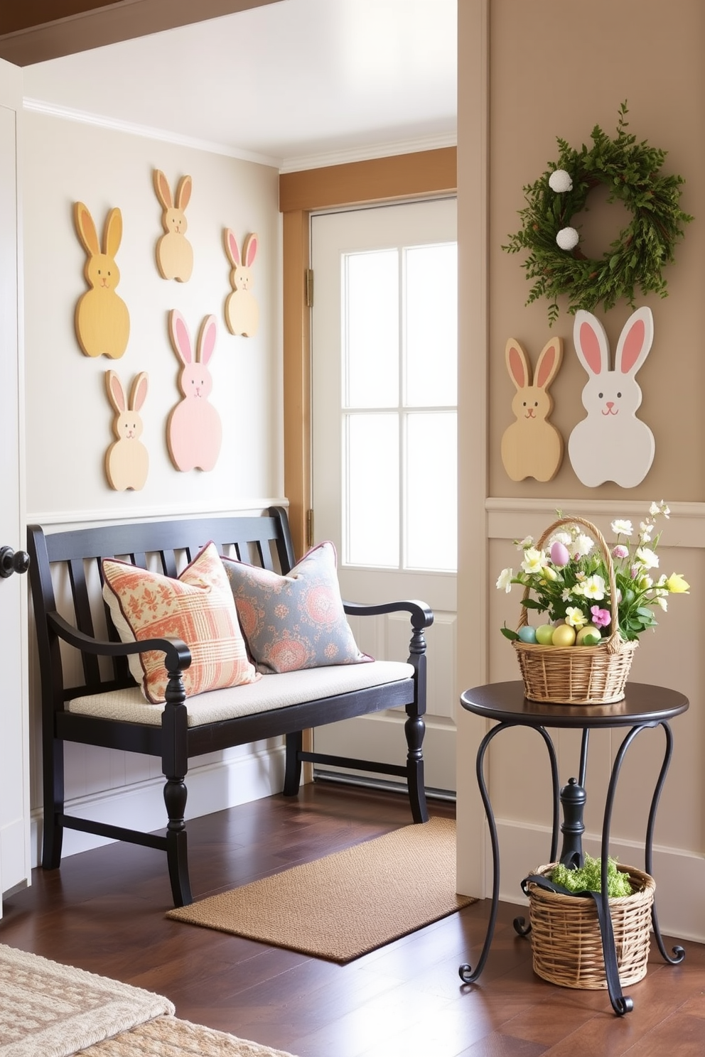 Entryway Easter Decorating Ideas 15