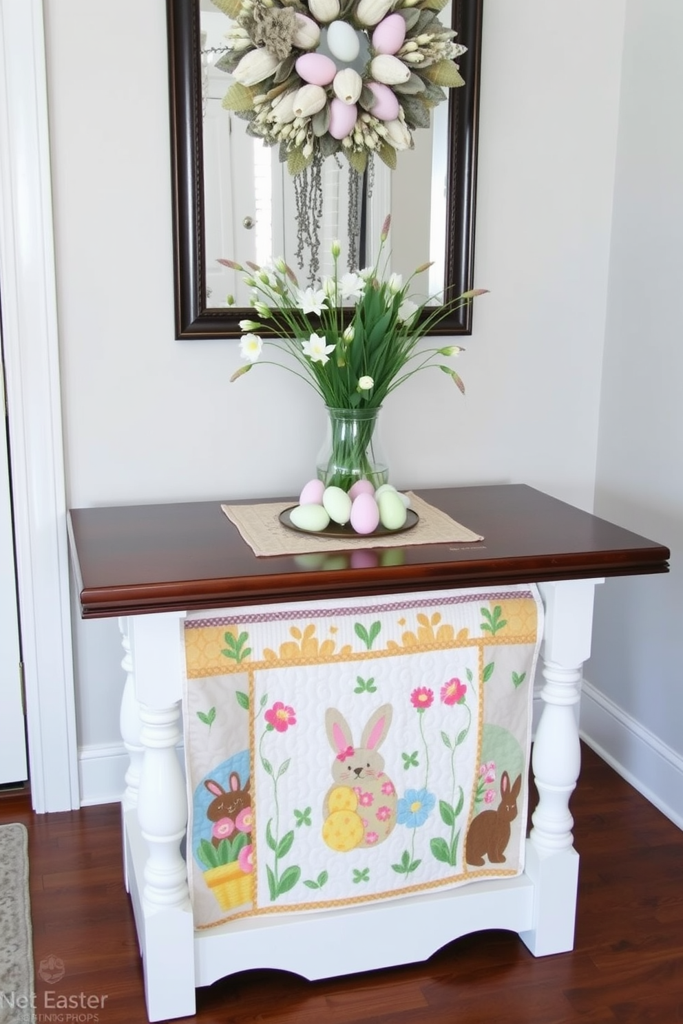 Entryway Easter Decorating Ideas 24