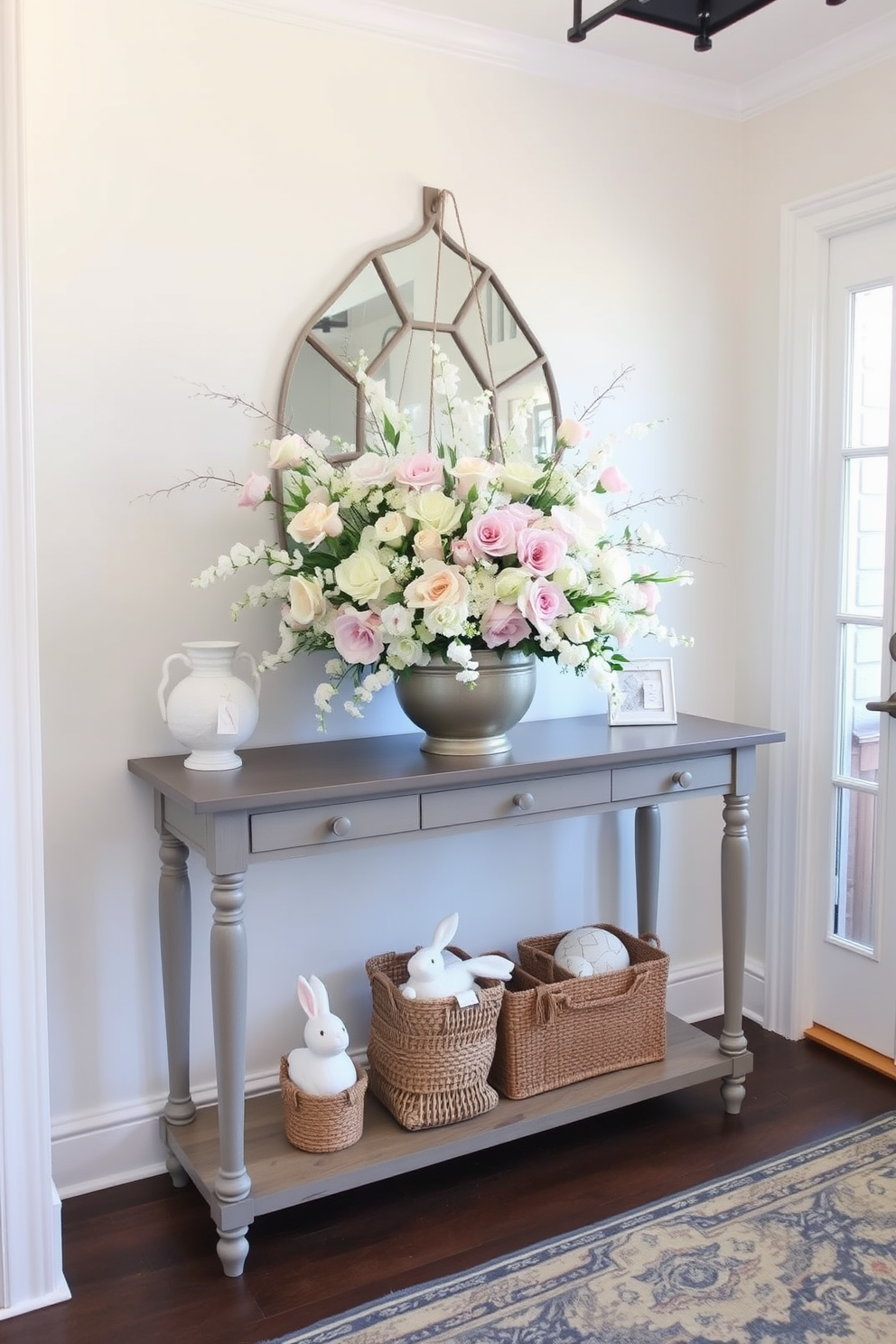 Entryway Easter Decorating Ideas 25