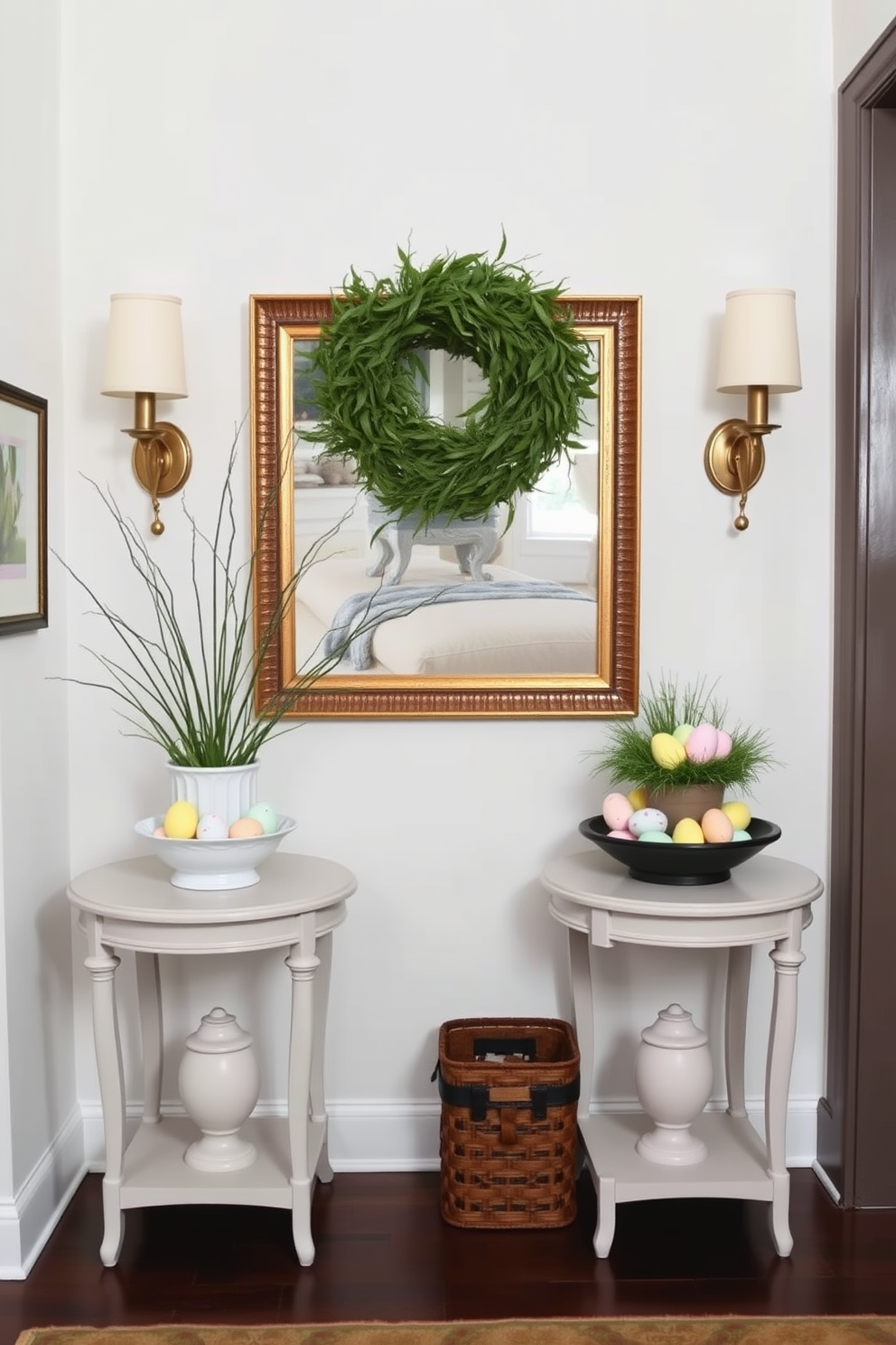 Entryway Easter Decorating Ideas 26