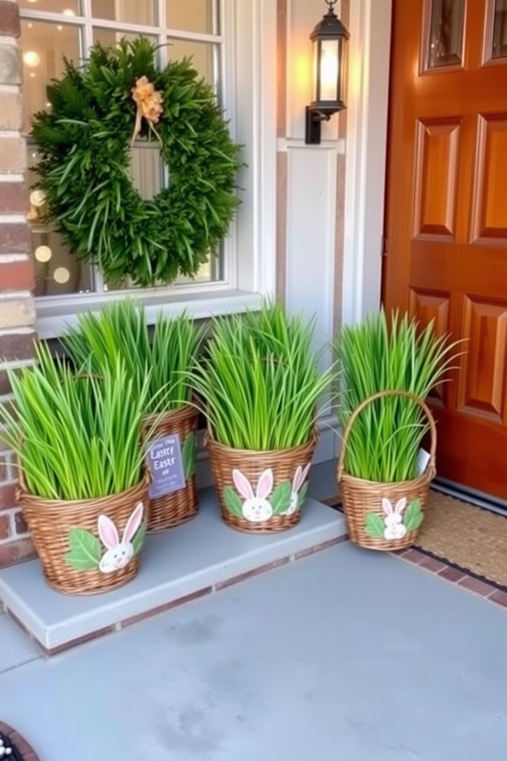 Entryway Easter Decorating Ideas 27