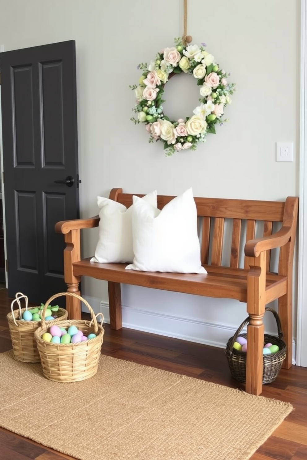 Entryway Easter Decorating Ideas 3