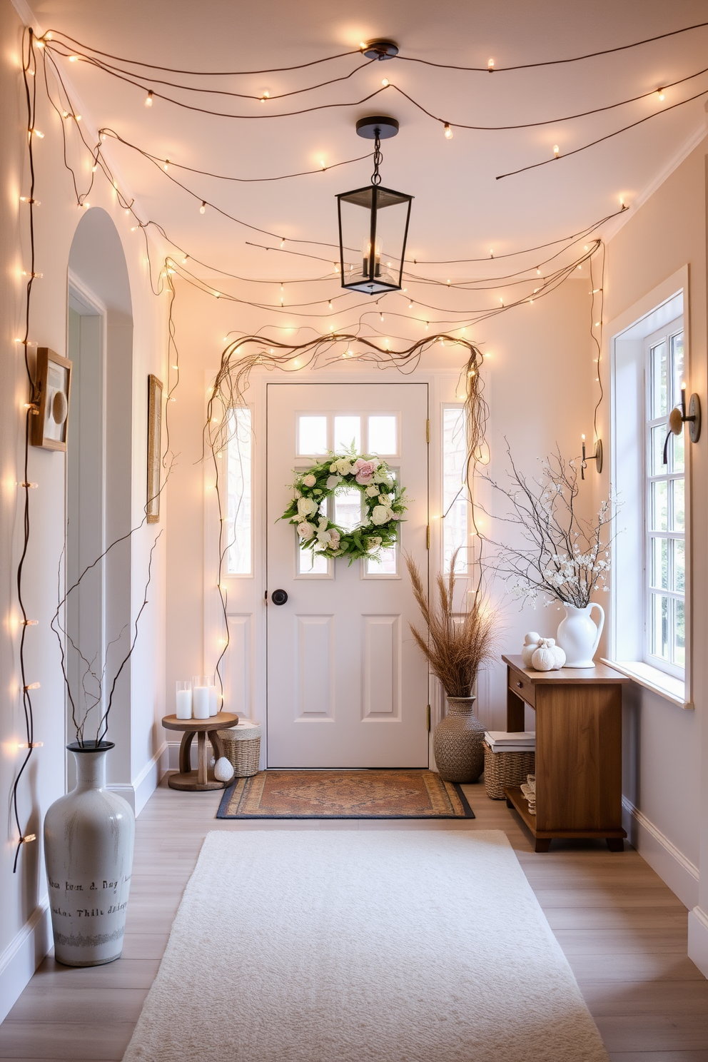 Entryway Easter Decorating Ideas 30