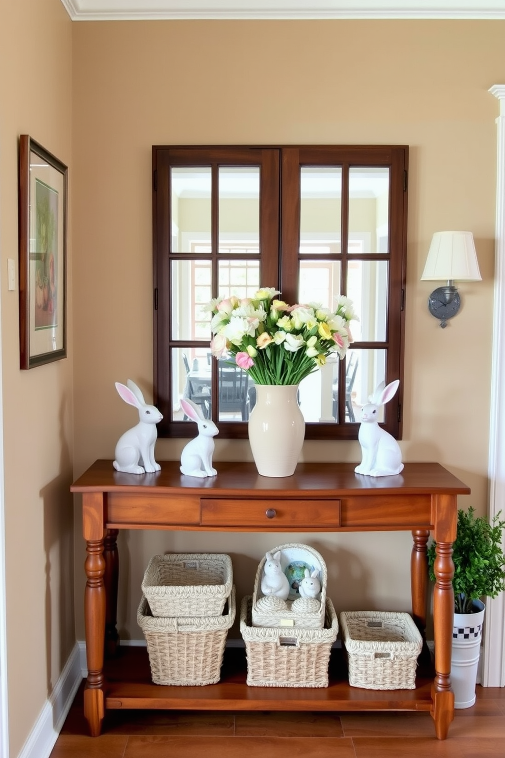 Entryway Easter Decorating Ideas 4