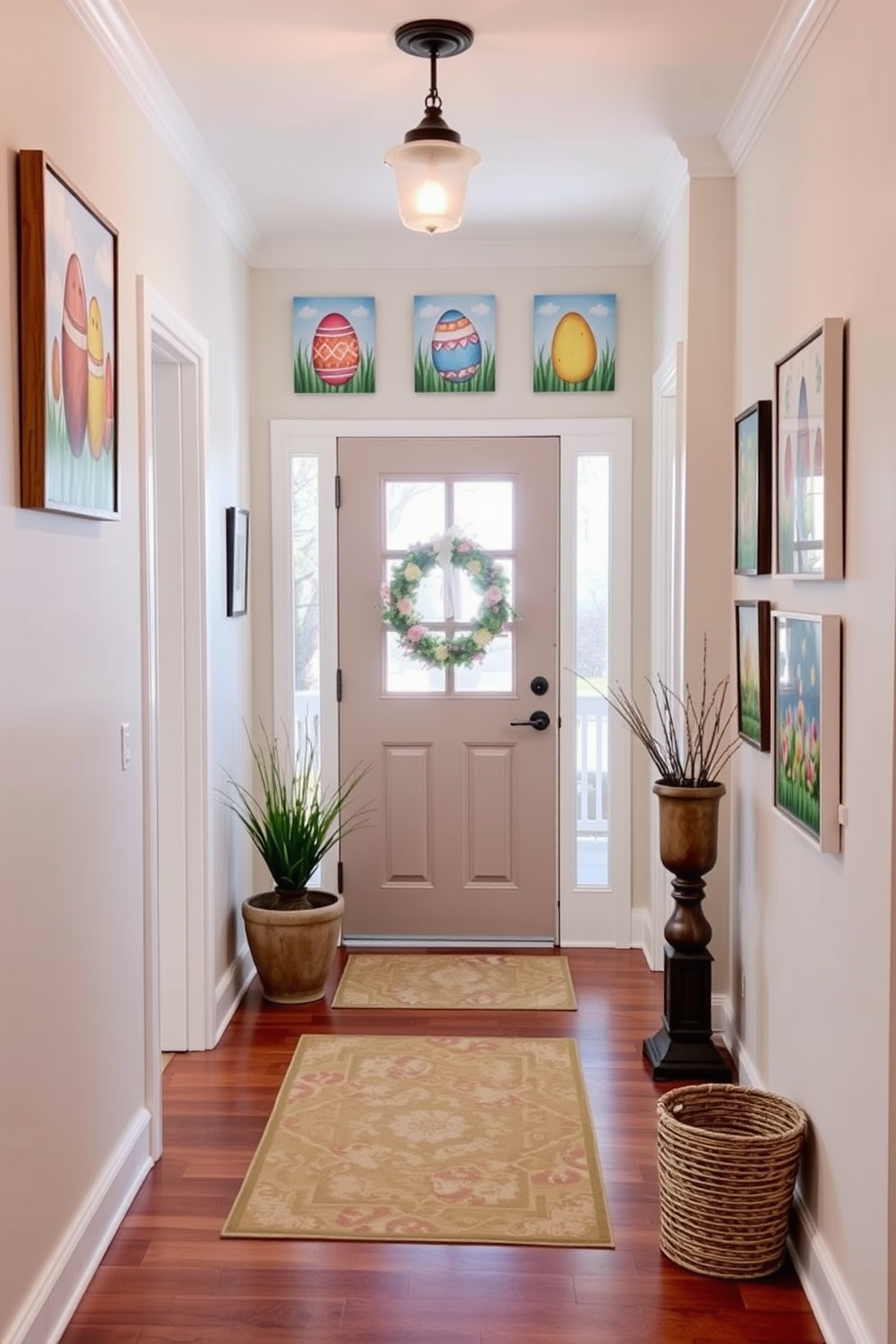 Entryway Easter Decorating Ideas 5