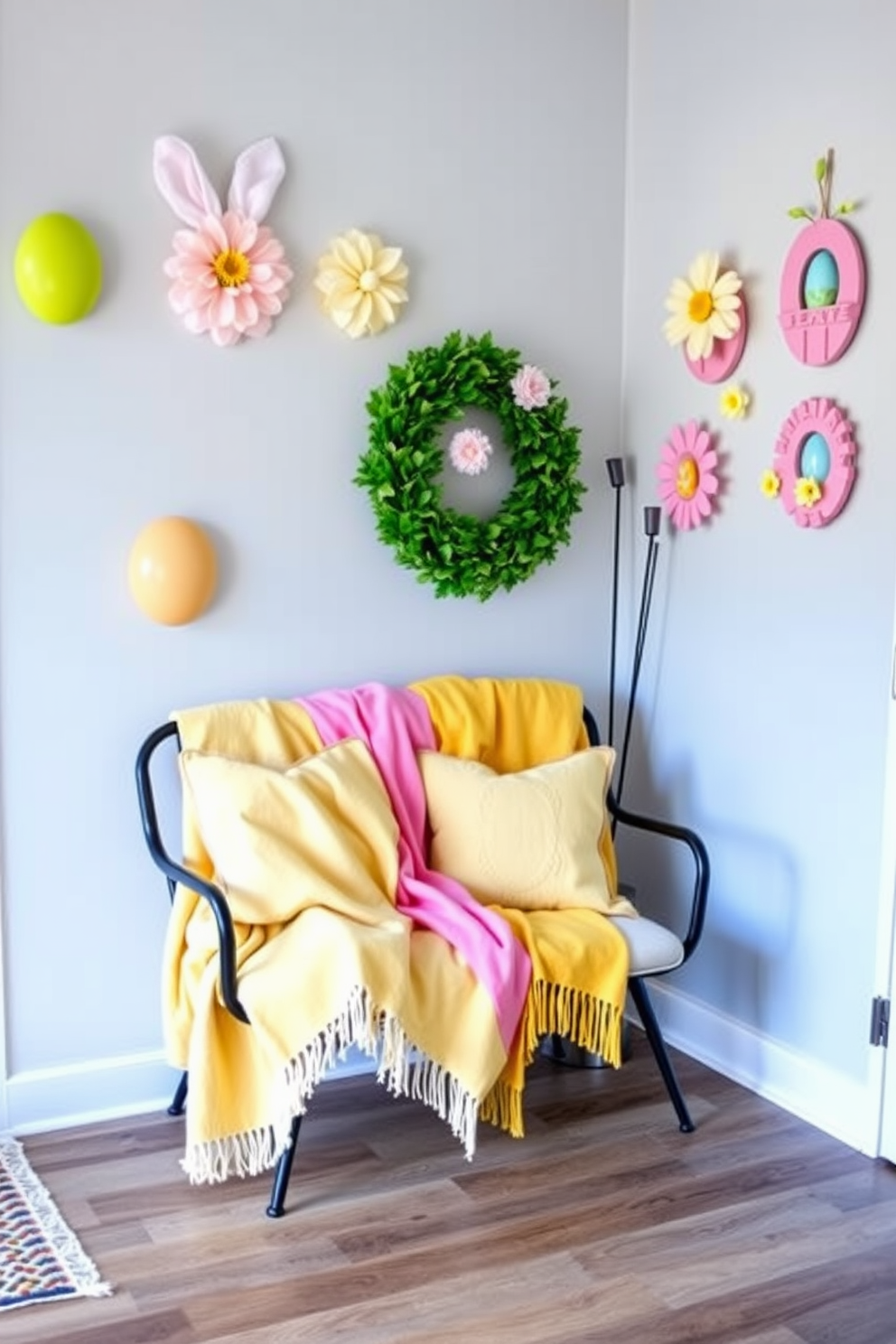 Entryway Easter Decorating Ideas 9