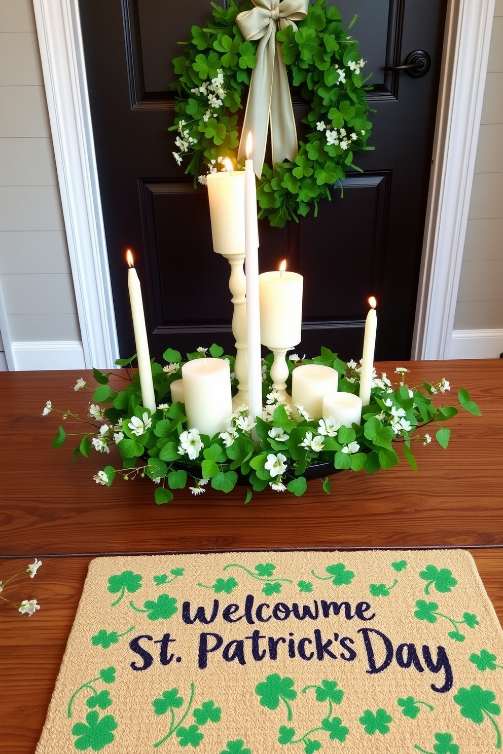 Entryway St Patricks Day Decorating Ideas 18