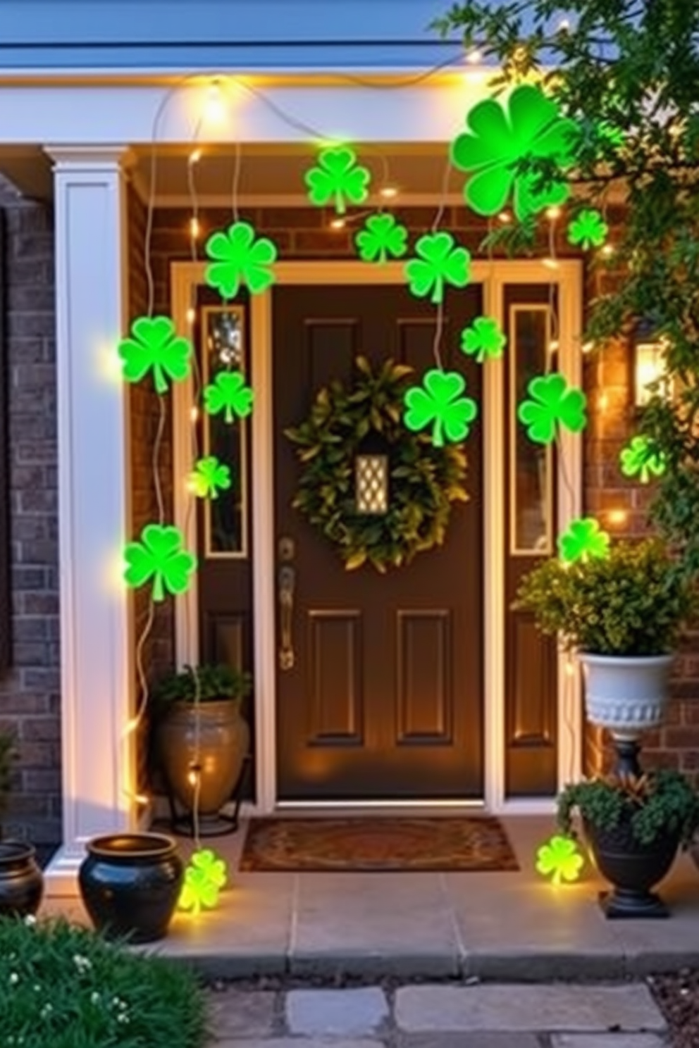 Entryway St Patricks Day Decorating Ideas 22