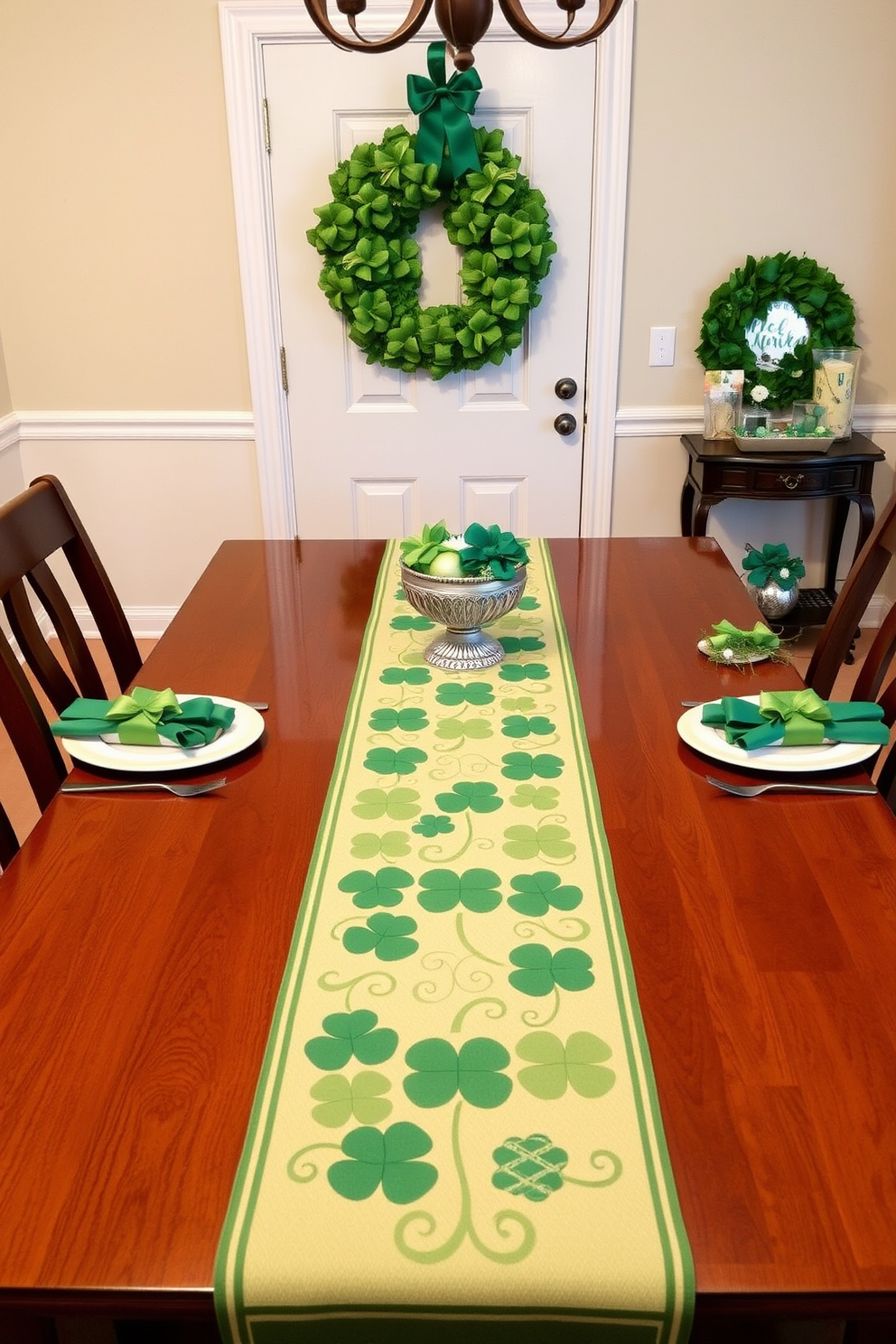 Entryway St Patricks Day Decorating Ideas 27