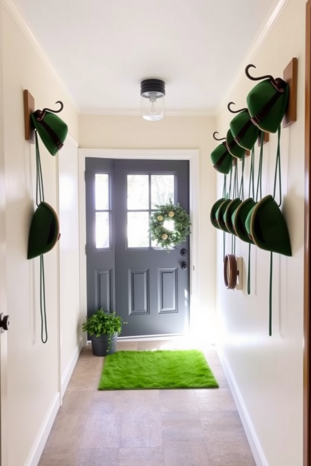 Entryway St Patricks Day Decorating Ideas 3