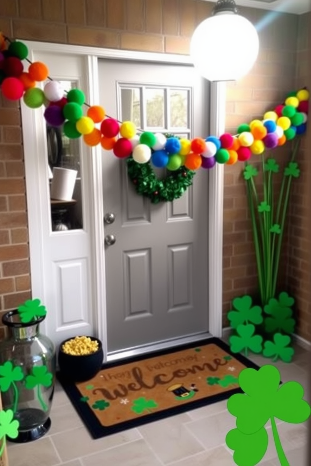 Entryway St Patricks Day Decorating Ideas 4