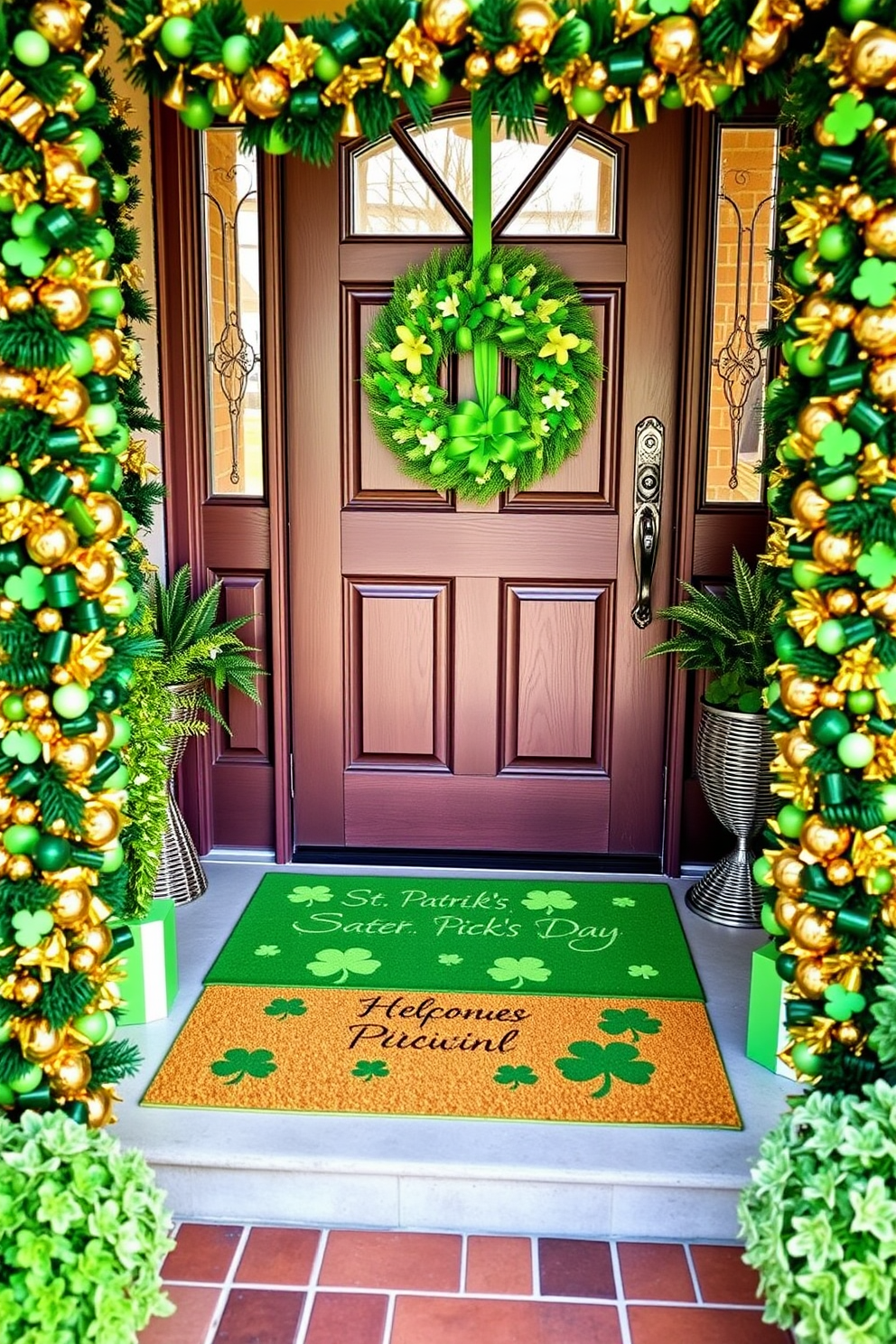 Entryway St Patricks Day Decorating Ideas 8