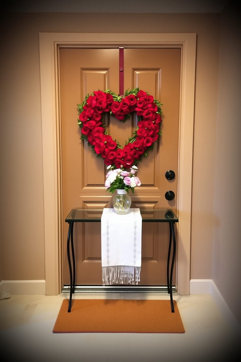 Entryway Valentines Day Decorating Ideas 1