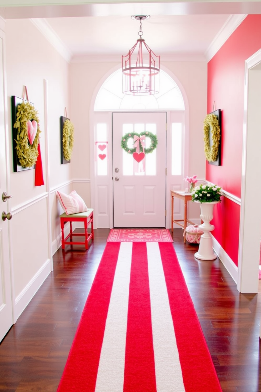 Entryway Valentines Day Decorating Ideas 10