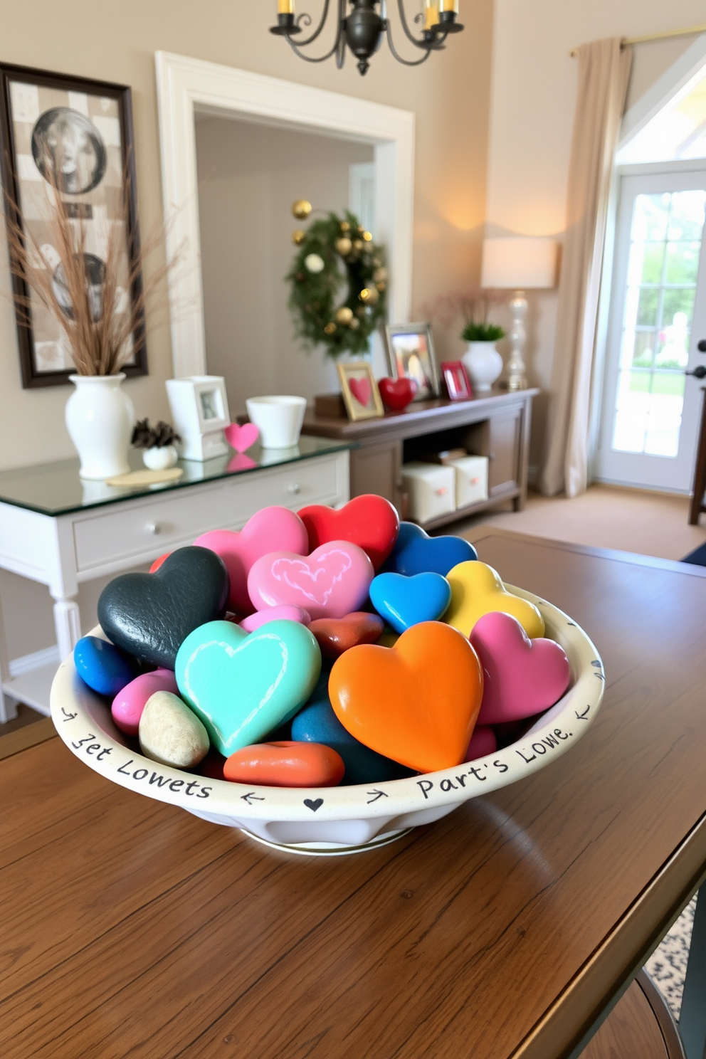 Entryway Valentines Day Decorating Ideas 14