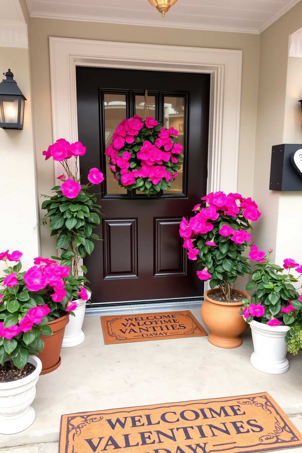 Entryway Valentines Day Decorating Ideas 16