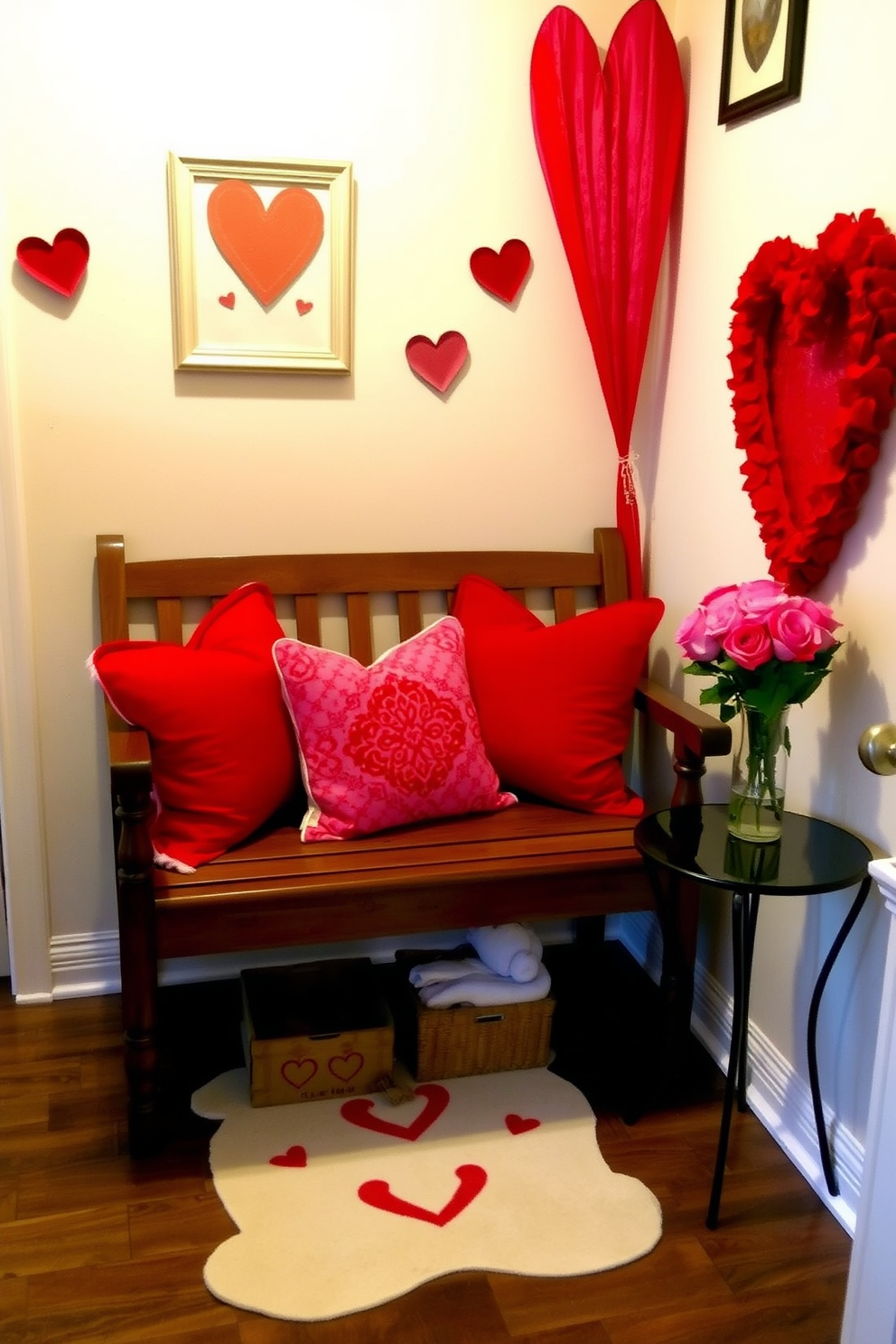 Entryway Valentines Day Decorating Ideas 2