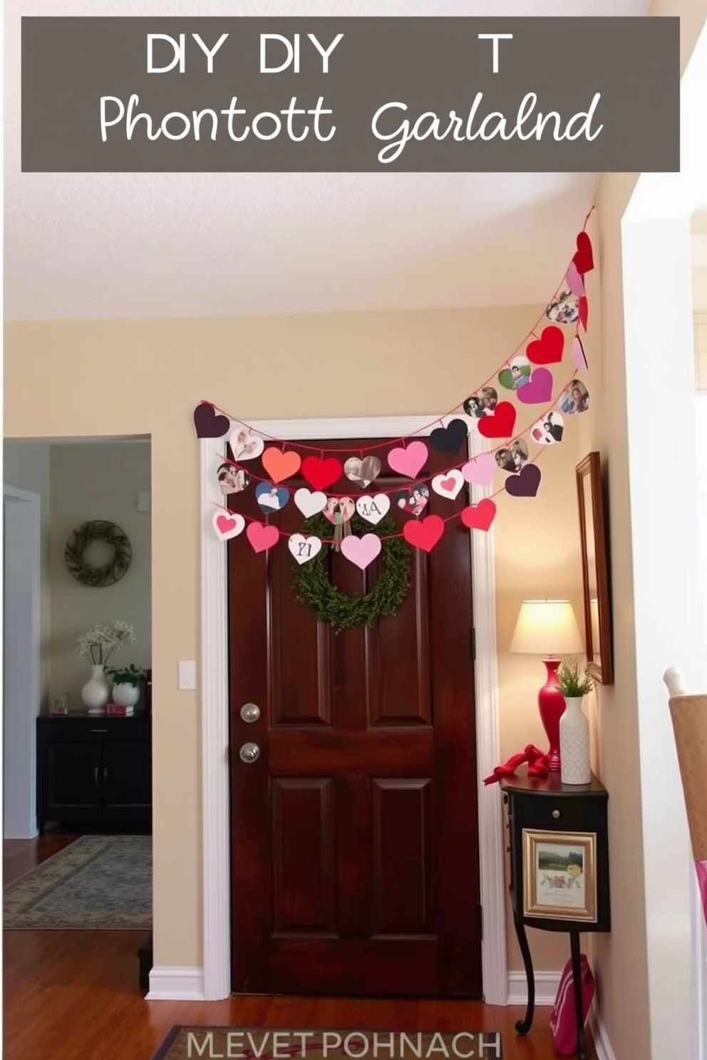 Entryway Valentines Day Decorating Ideas 26