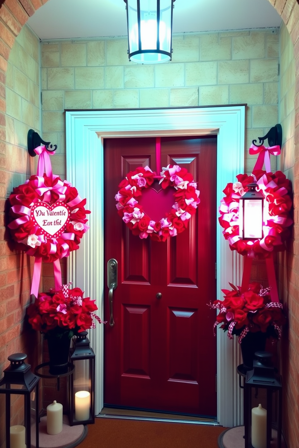 Entryway Valentines Day Decorating Ideas 30