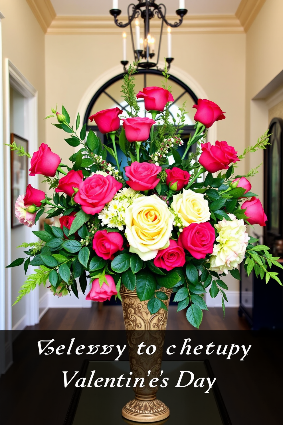 Entryway Valentines Day Decorating Ideas 4