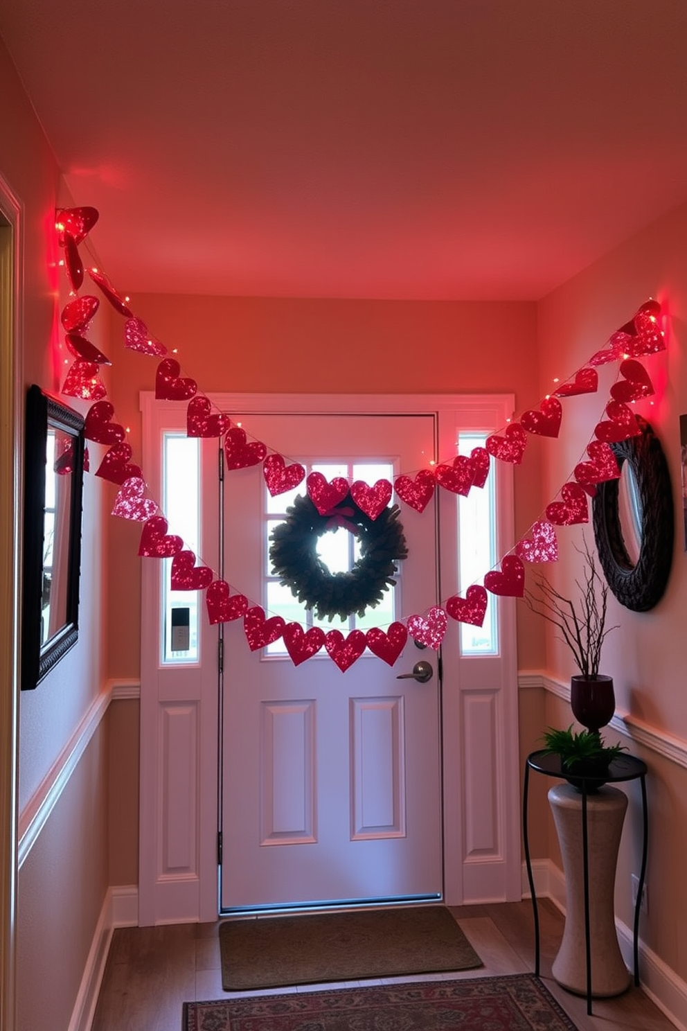 Entryway Valentines Day Decorating Ideas 6