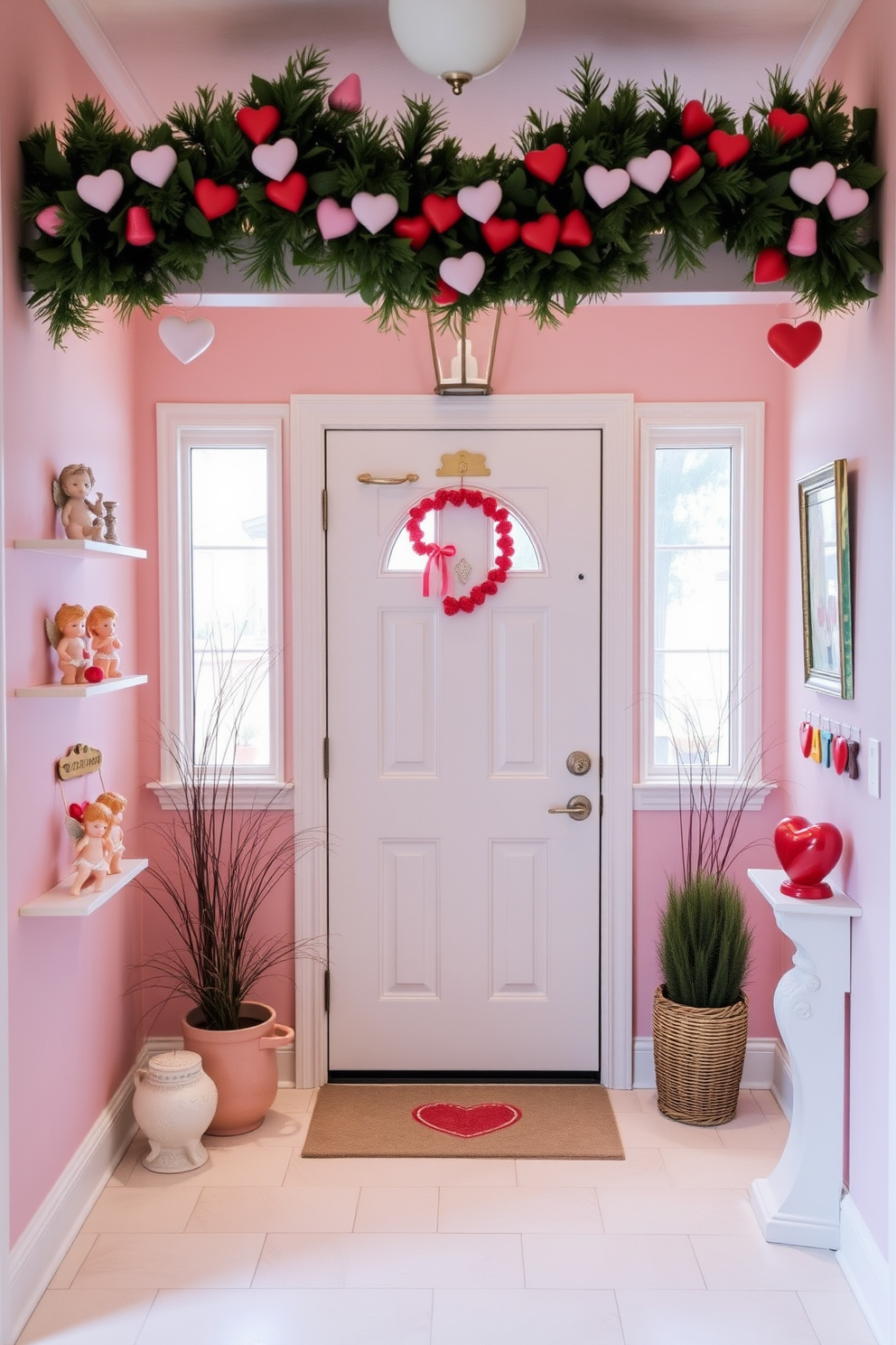 Entryway Valentines Day Decorating Ideas 7