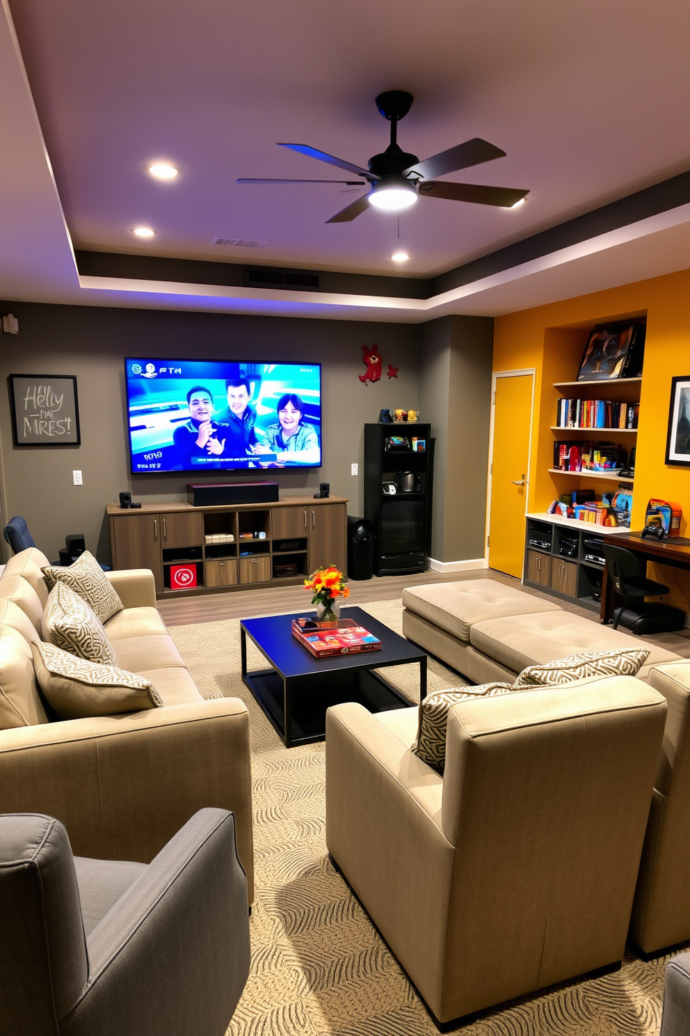 Family Game Room Design Ideas 24 2