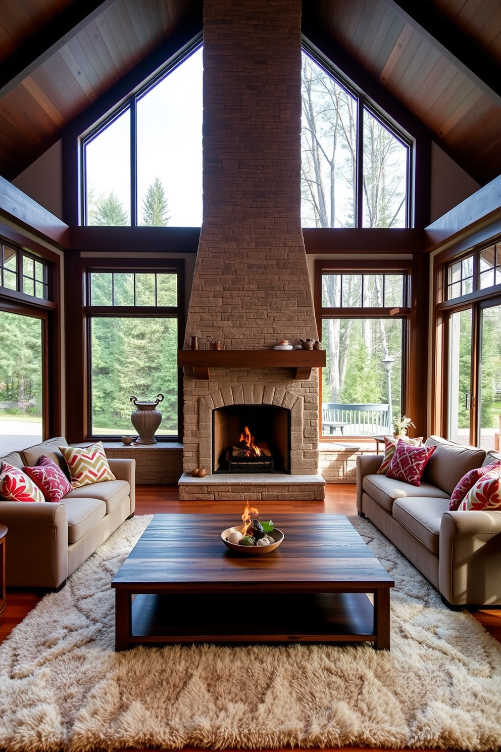 Family Room Design Ideas With Fireplace 11