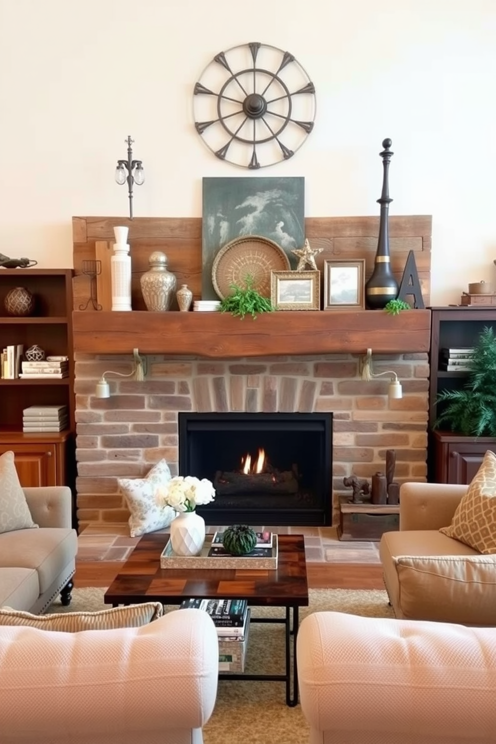 Family Room Design Ideas With Fireplace 2