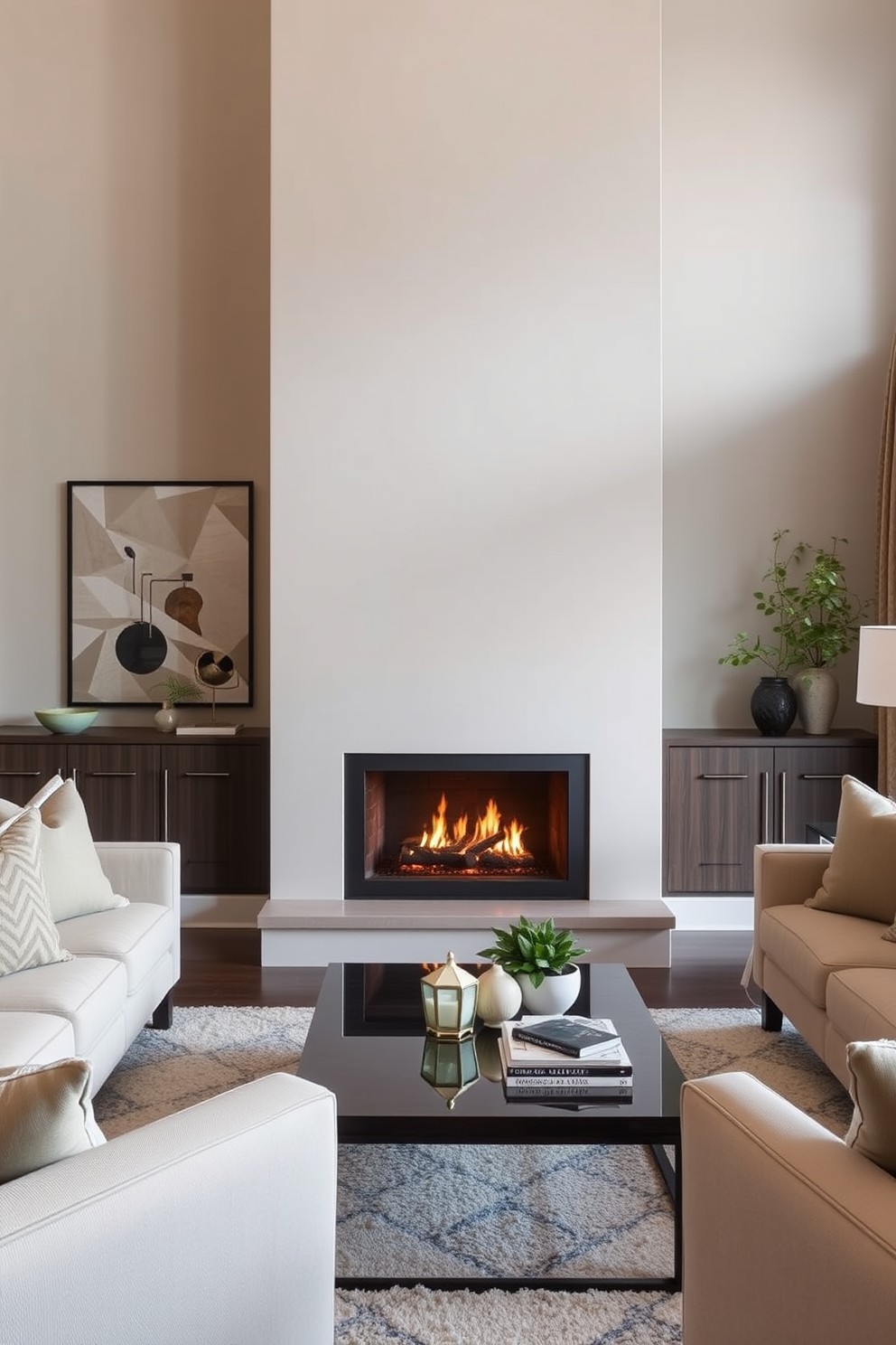 Family Room Design Ideas With Fireplace 26