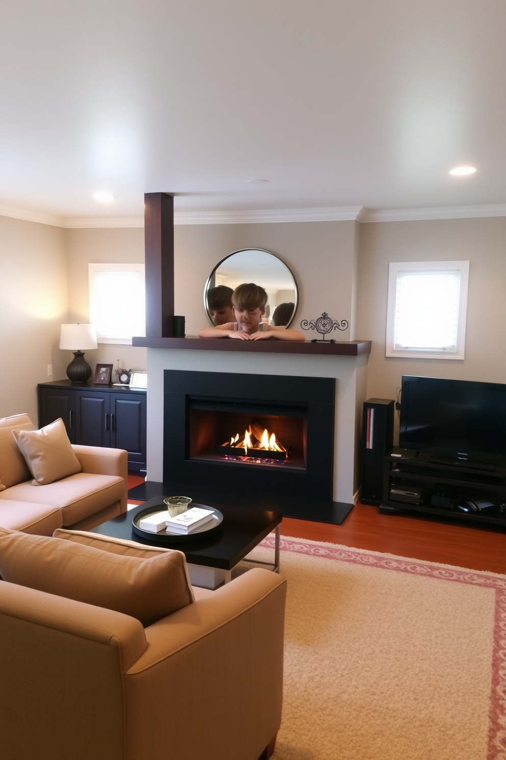 Family Room Design Ideas With Fireplace 28