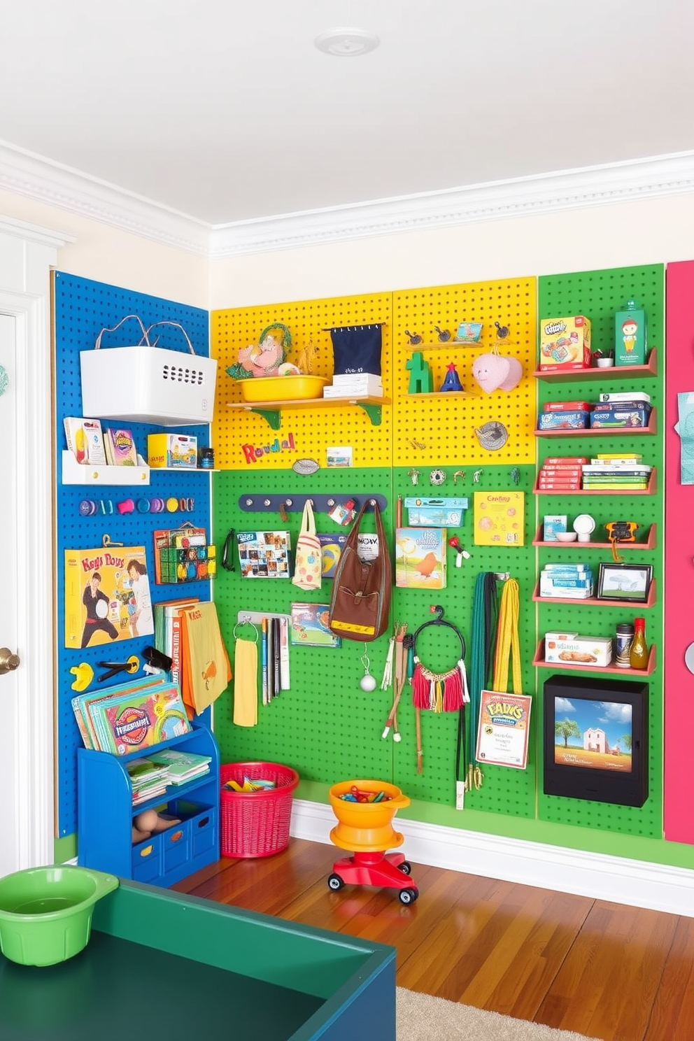 Family Room Playroom Design Ideas 29