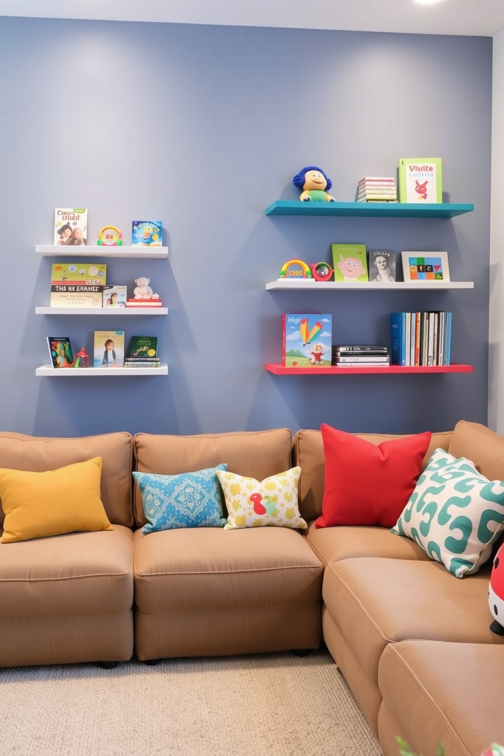 Family Room Playroom Design Ideas 8