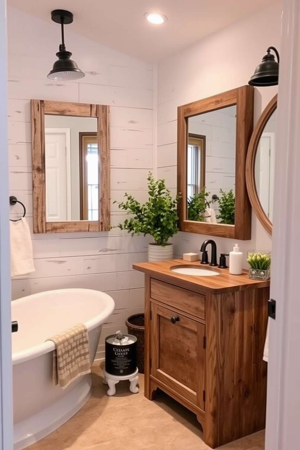 Farmhouse Bathroom Design Ideas 11