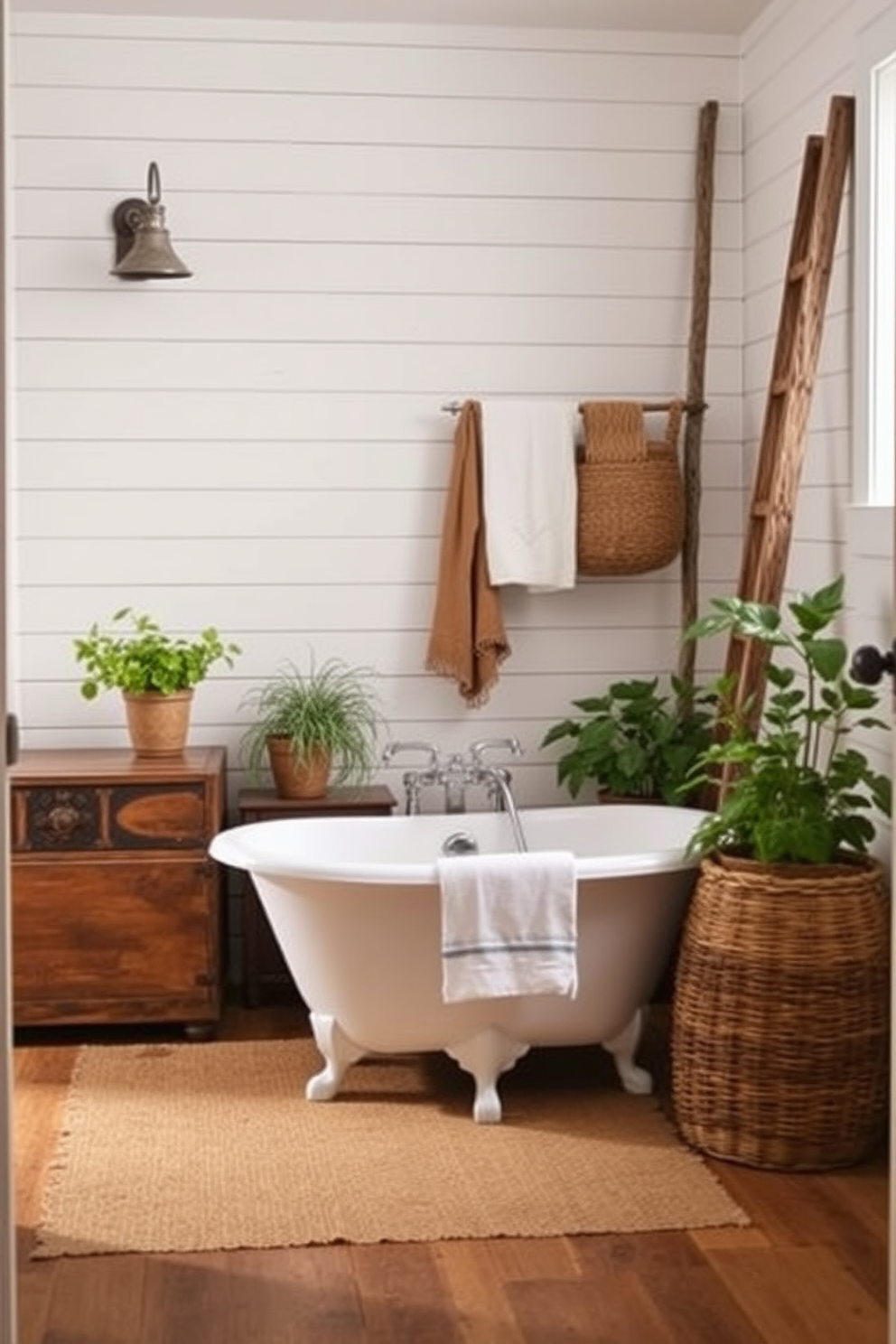 Farmhouse Bathroom Design Ideas 19