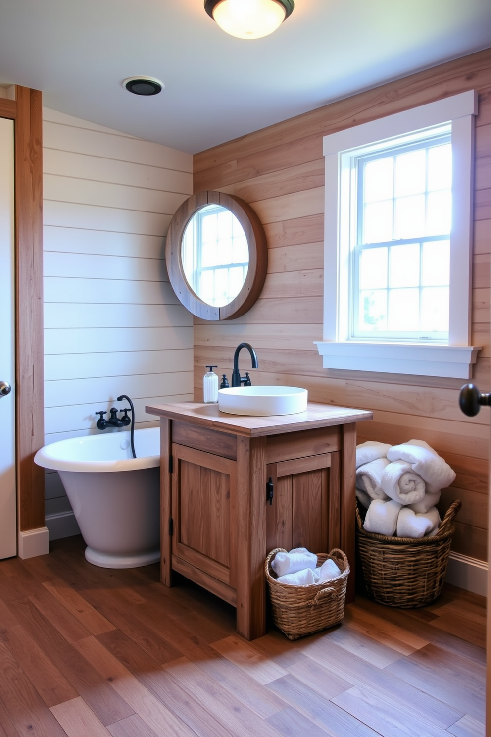 Farmhouse Bathroom Design Ideas 22