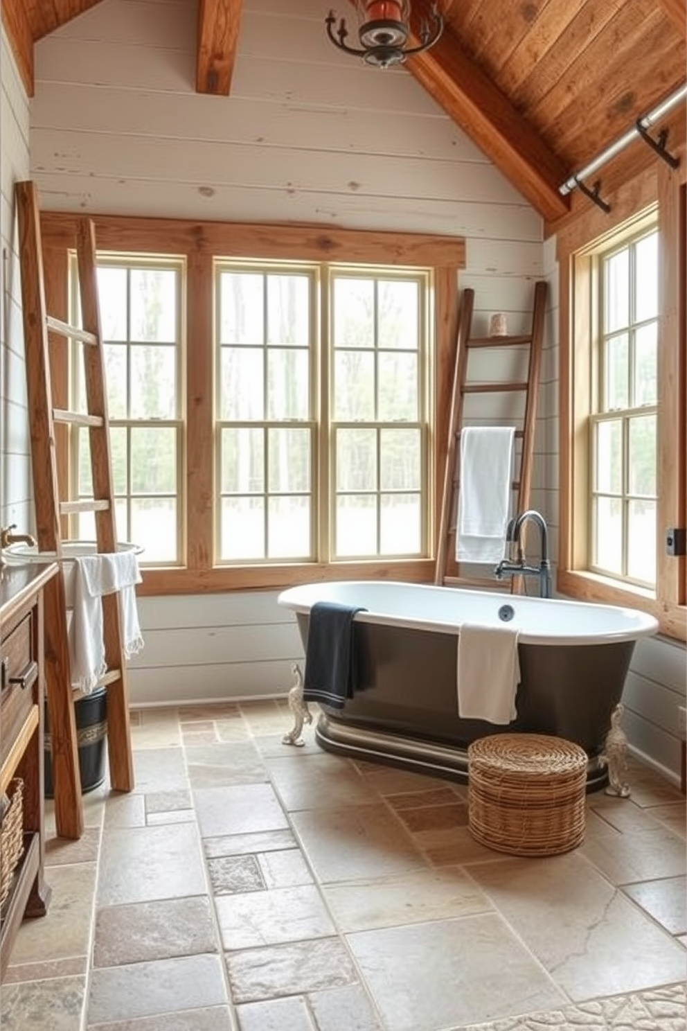 Farmhouse Bathroom Design Ideas 24