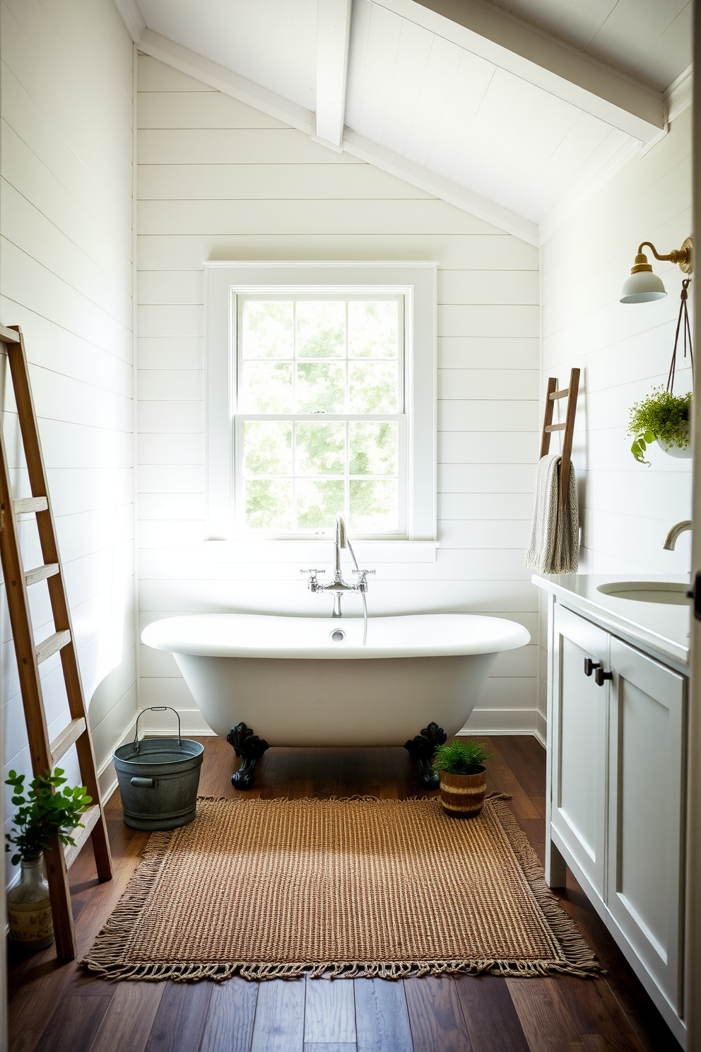 Farmhouse Bathroom Design Ideas 25